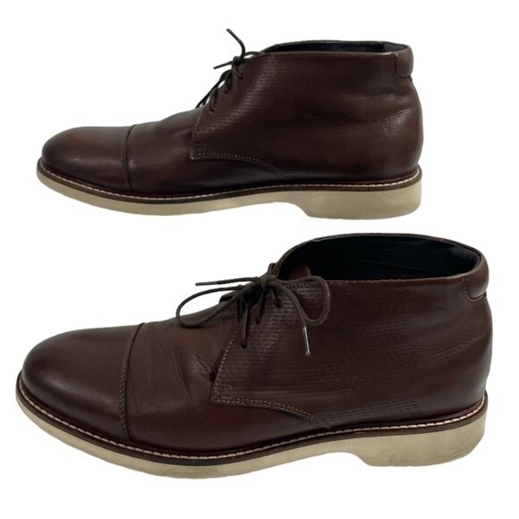 Johnston & Murphy Size‎ 10.5 Atwell Chukka Boots Men’s Calfskin Leather Shoes main image 7
